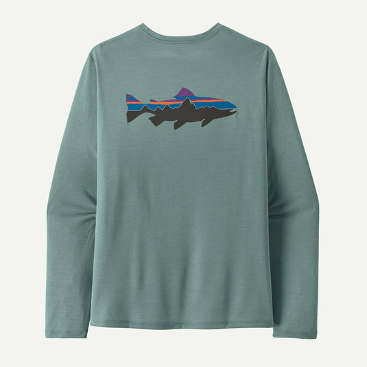 Patagonia Men's Long-Sleeved Capilene® Cool Daily Shirt - Fitz Roy Trout
