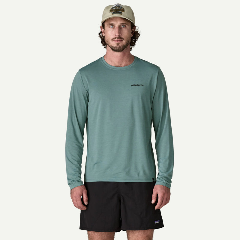 Load image into Gallery viewer, Patagonia Men's Long-Sleeved Capilene® Cool Daily Shirt - Fitz Roy Trout
