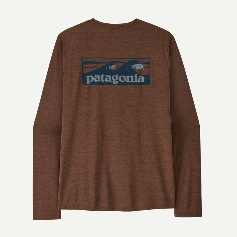Load image into Gallery viewer, Patagonia Men's Long-Sleeved Capilene® Cool Daily Shirt - Boardshort Logo
