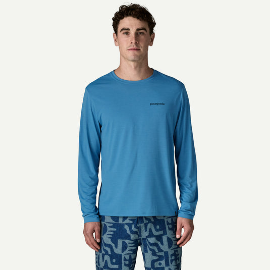 Patagonia Men's Long-Sleeved Capilene® Cool Daily Shirt - Boardshort Logo