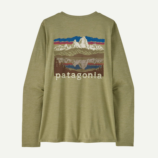 Patagonia Women's Long-Sleeved Capilene® Cool Daily Shirt - Fitz Roy Foothills