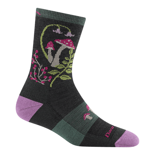 Darn Tough Hike/Trek - Women's Mellow Mushrooms Micro Crew Lightweight Hiking Socks