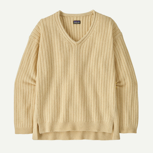 Patagonia Women's Recycled Wool-Blend V-Neck Sweater