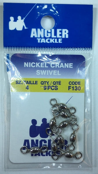 Angler Nickel Crane Swivel