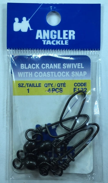 Angler Black Crane Coastlock Snap