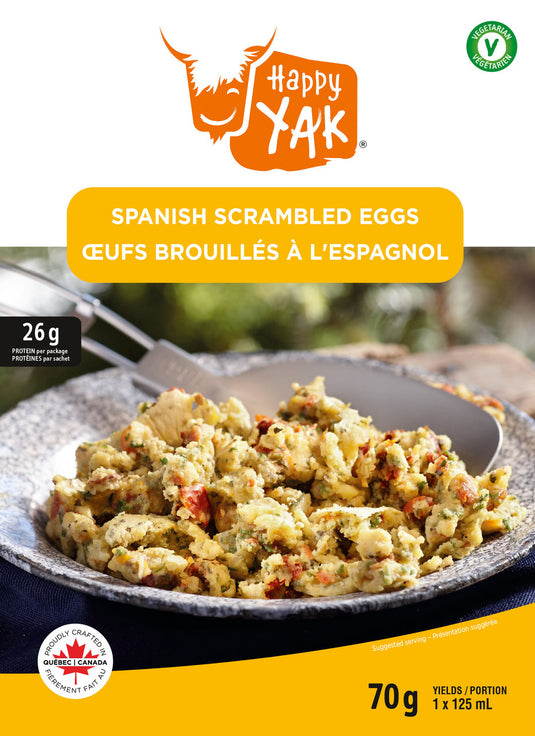 Happy Yak Freeze-Dried Meal Pouches