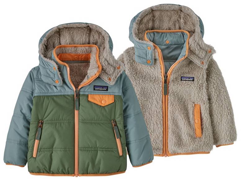 Load image into Gallery viewer, Patagonia Baby Reversible Tribbles Hoody
