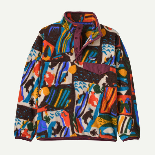 Patagonia Kids' Lightweight Synchilla® Snap-T® Fleece Pullover