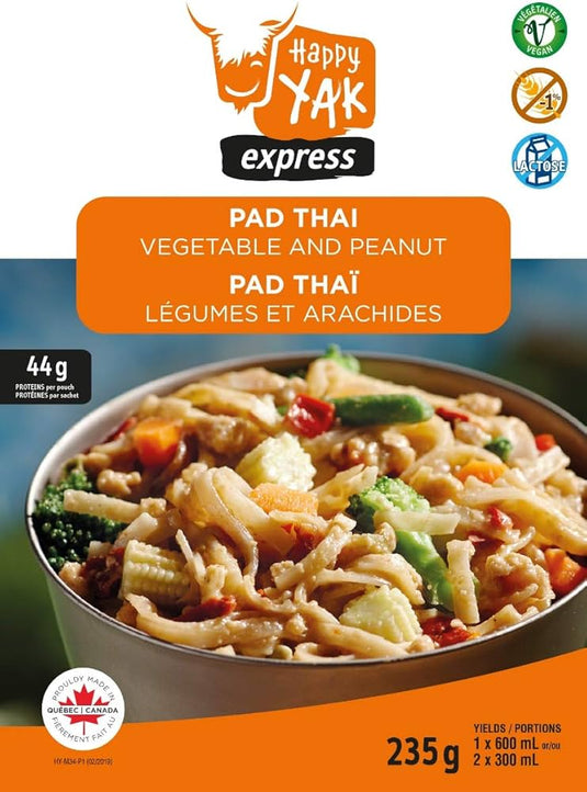 Happy Yak Freeze-Dried Meal Pouches