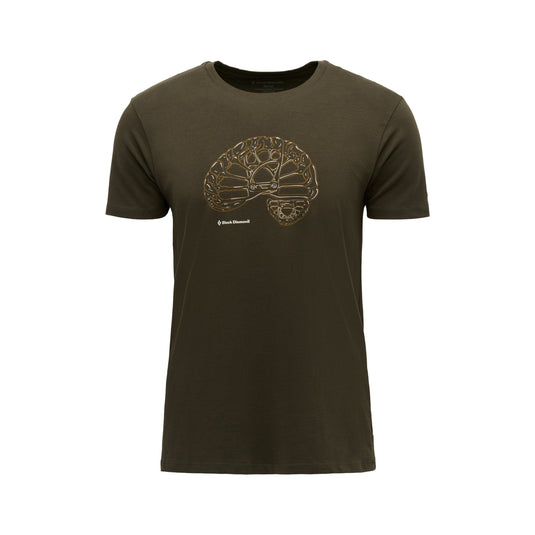 Black Diamond Men's Brain On Camalot Short Sleeve Tee