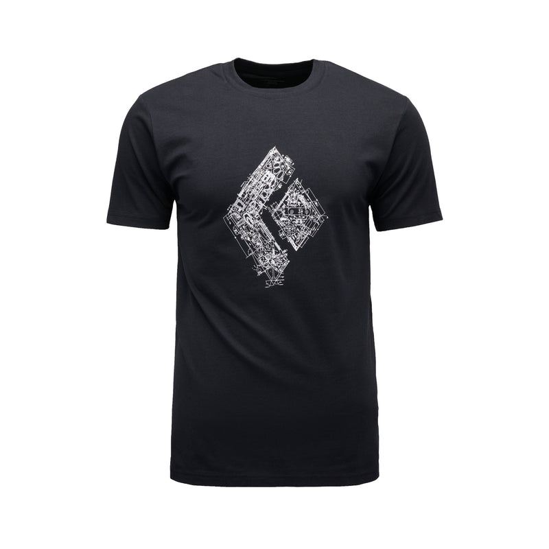 Load image into Gallery viewer, Black Diamond Men's Engineered Diamond Short Sleeve Tee
