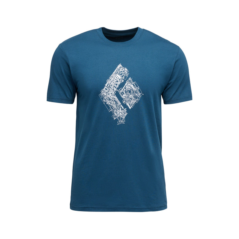 Load image into Gallery viewer, Black Diamond Men's Engineered Diamond Short Sleeve Tee
