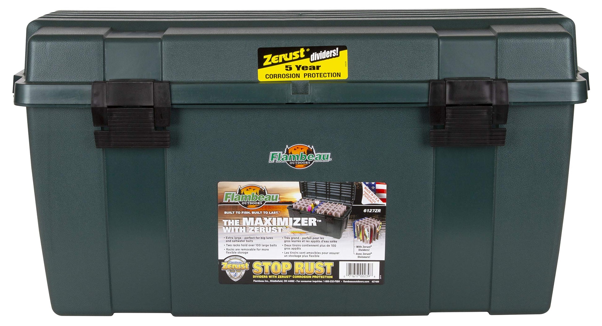 Flambeau Maximizer™ Large Lure Storage Box ZERUST® TW Outdoors