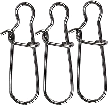 Load image into Gallery viewer, Angler Nickel Duolock Snap Swivel
