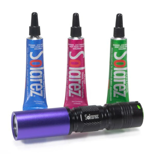 Solarez High Output UVa Flashlights