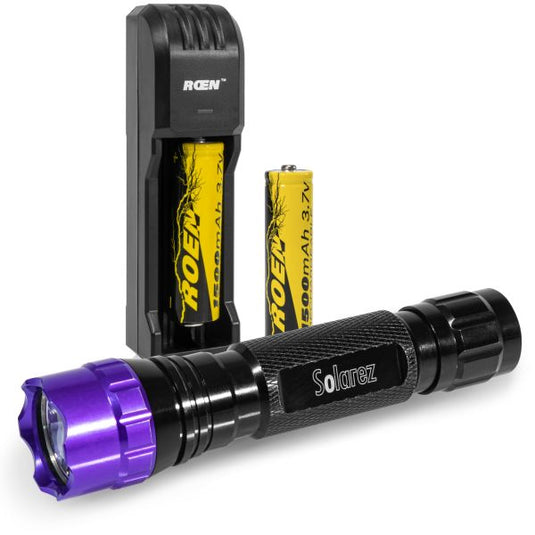 Solarez High Output UVa Flashlights