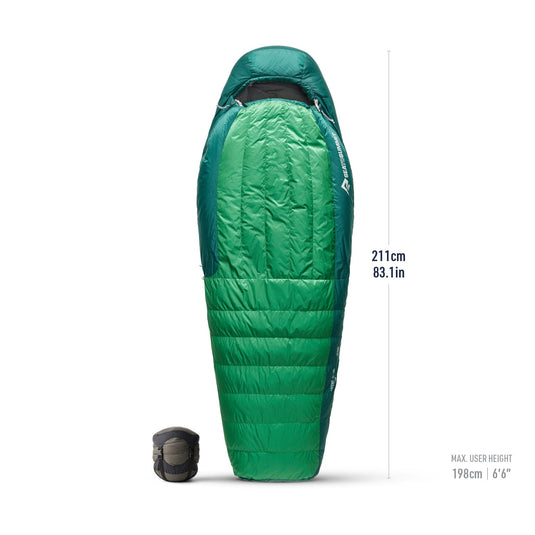 Sea to Summit Ascent Down Sleeping Bag - LONG