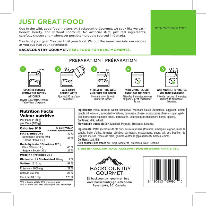 Load image into Gallery viewer, Backcountry Gourmet Meals
