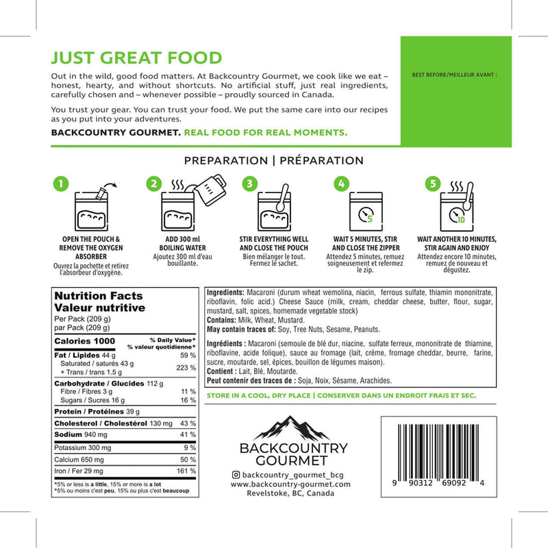 Load image into Gallery viewer, Backcountry Gourmet Meals
