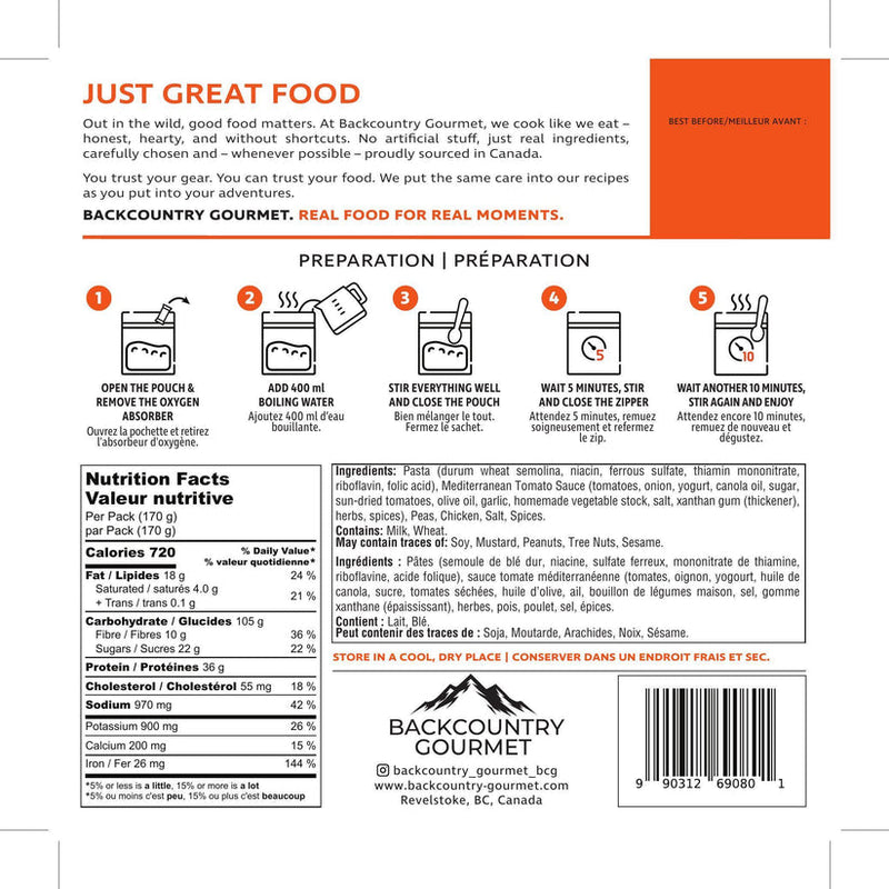 Load image into Gallery viewer, Backcountry Gourmet Meals
