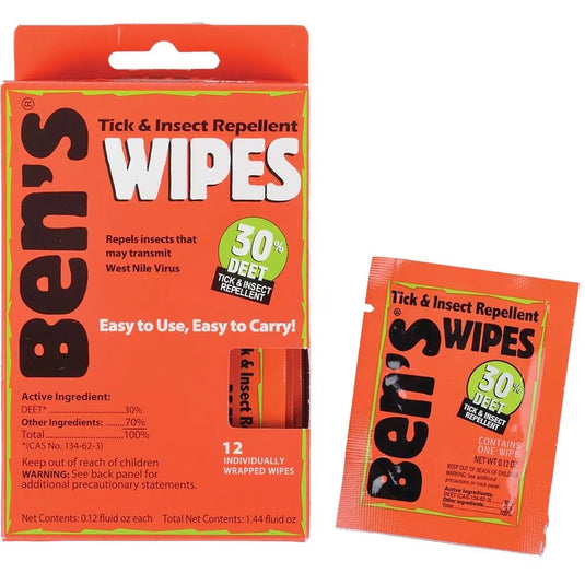 Ben's Insect Repellant Wipes