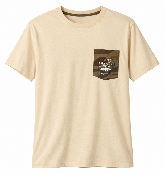 Patagonia Men's Defend Public Lands Organic Pocket T-Shirt