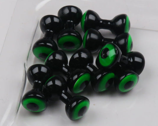 Hareline X-Large Double Pupil Brass Eyes