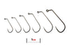 Fullingmill Jig Force Long Black Nickel Barbless