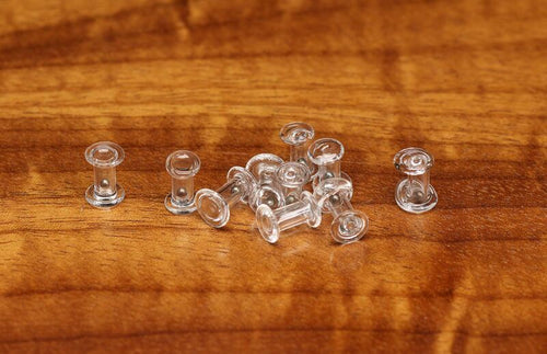 Hareline Flat End Eye Glass Rattles