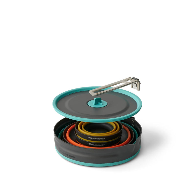 Load image into Gallery viewer, Sea to Summit Frontier Ultralight Collapsible One Pot Cook Set - (5 Piece)
