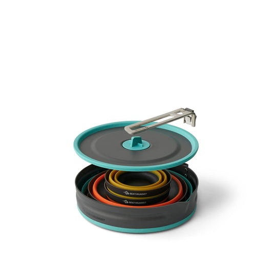 Sea to Summit Frontier Ultralight Collapsible One Pot Cook Set - (5 Piece)