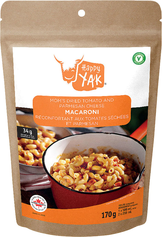 Happy Yak Mom's Dried Tomato and Cheese Macaroni