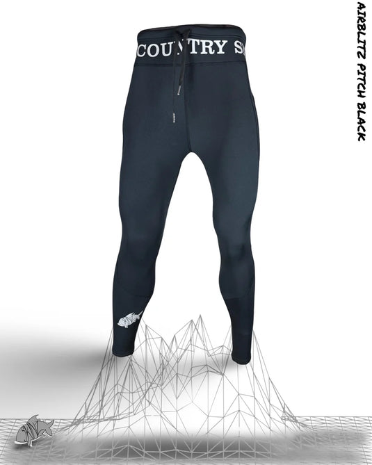 Backcountry Skinz AIRBLITZ™ Pitch Perforated Neoprene Leggings - Unisex