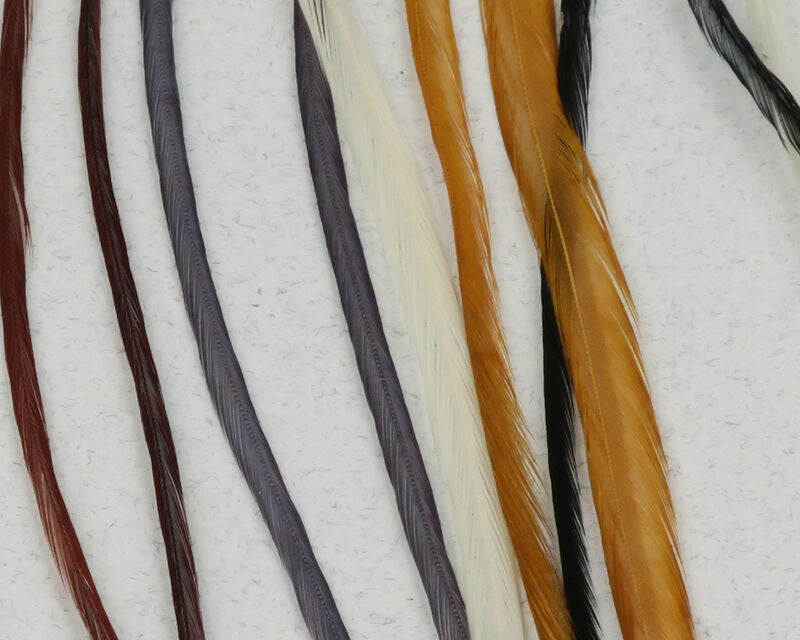 Load image into Gallery viewer, Hareline Keough Saddle Value Pack Grizzly
