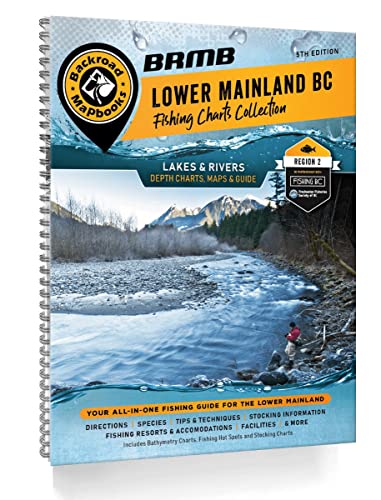 Backroad Mapbooks Lower Mainland BC - Fishing Charts Collection