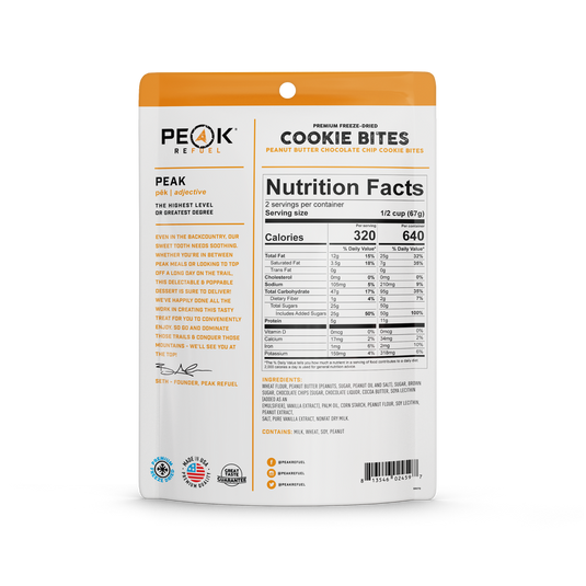 Peak Refuel Meal Pouches