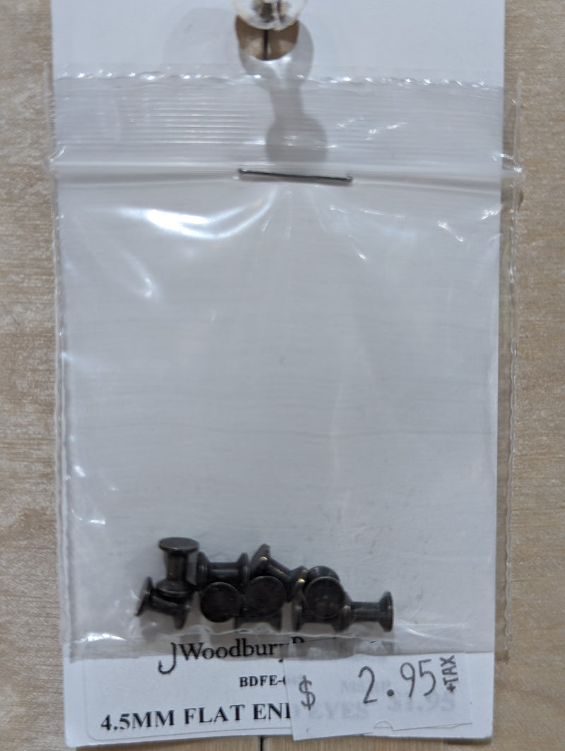 Load image into Gallery viewer, TW Dumbell Eyes Multi-Packs - Black Nickel
