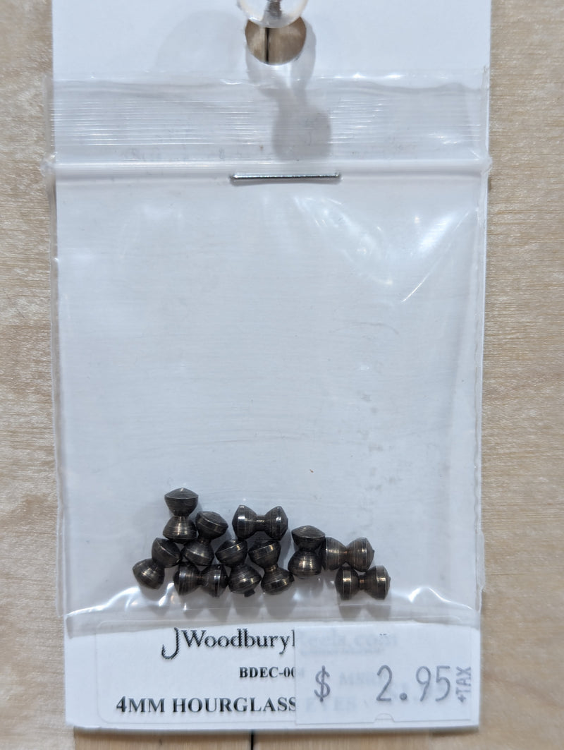 Load image into Gallery viewer, TW Dumbell Eyes Multi-Packs - Black Nickel
