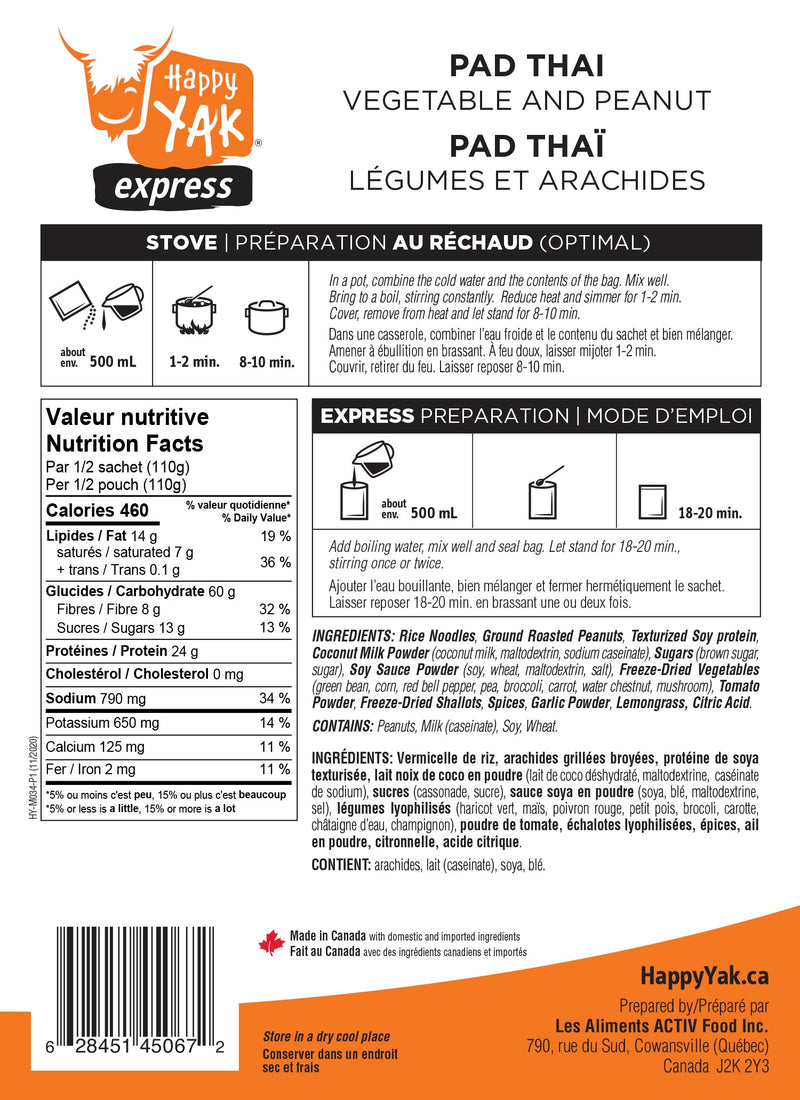 Load image into Gallery viewer, #flavor_pad thai / vegetables &amp; peanuts
