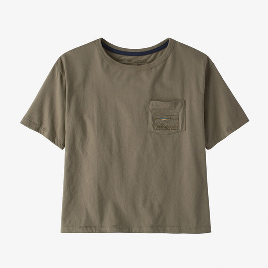 Patagonia Womens '73 Skyline Organic Easy Cut Pocket TEE