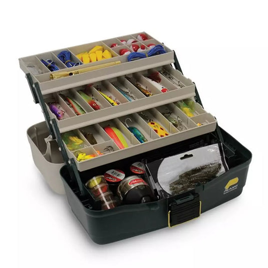 Plano Eco-Friendly Three-Tray Tackle Box