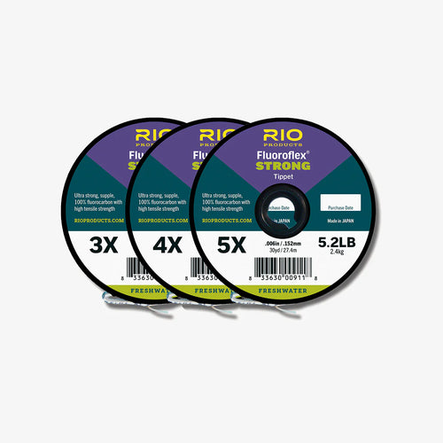 Rio Fluoroflex Strong Tippet 3 Pack