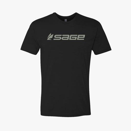 Sage Logo Tee - Black