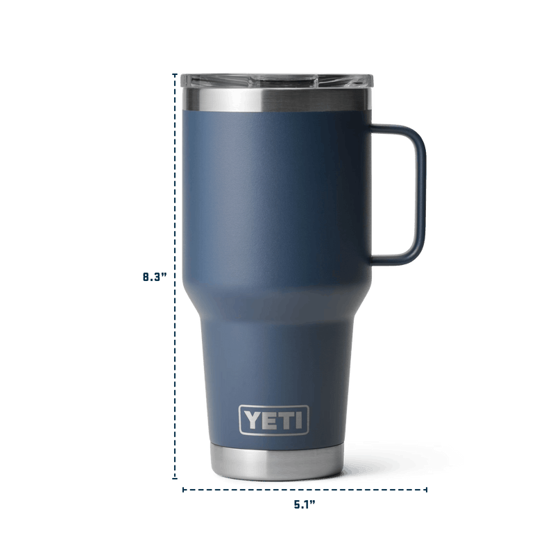 Load image into Gallery viewer, YETI Rambler 30 Oz. (887 ml) Travel Mug with Stronghold Lid
