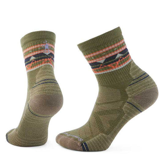 Women's Hike Zig Zag Valley Mid Crew Socks