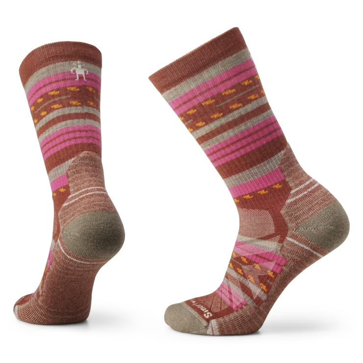 Load image into Gallery viewer, Smartwool Women&#39;s Hike Light Cushion Margarita Crew Socks
