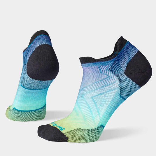 Smartwool Women's Run Zero Cushion Ombre Print Low Ankle Socks