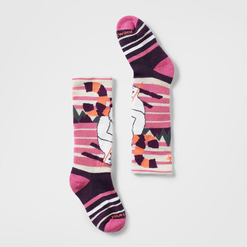 Load image into Gallery viewer, Smartwool Kids' Wintersport Full Cushion Yeti Over the Calf Socks
