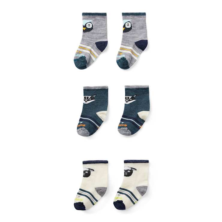 Load image into Gallery viewer, Smartwool Toddler Trio Socks
