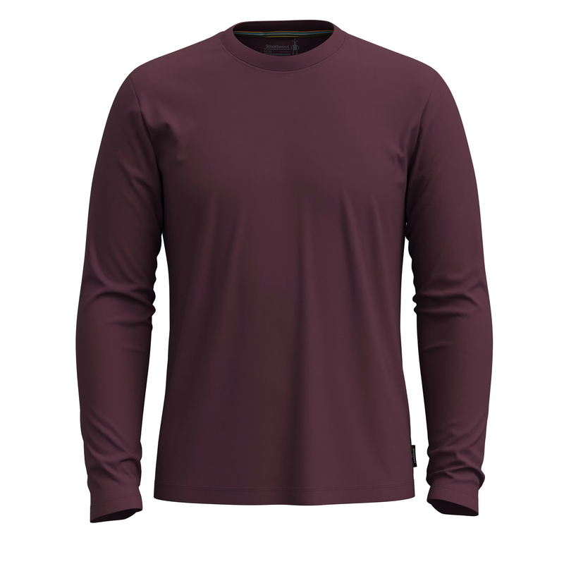 Load image into Gallery viewer, Smartwool Men&#39;s Perfect Crew Long Sleeve Tee
